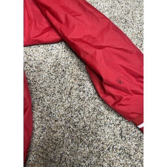 Vintage 90s Rawlings ‘Fireballs’ Pullover Windbreaker Lined Jacket Mens 2XL - Picture 7 of 9